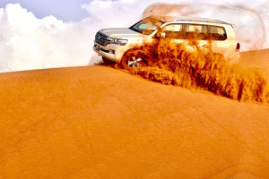 dune bashing and sandboarding Dubai